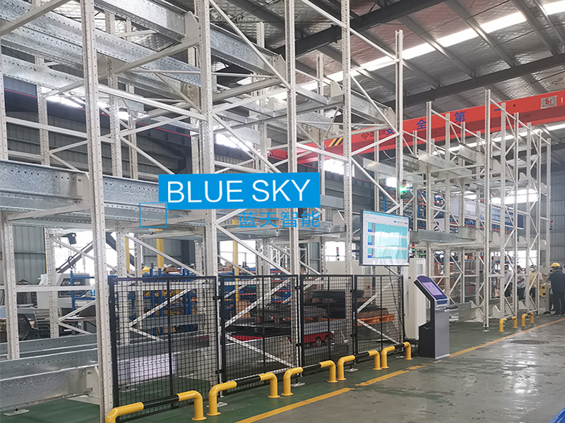 自動化立體倉庫,智能立體倉庫,藍(lán)天智能,穿梭車,AGV,RGV,Miniload堆垛機(jī)